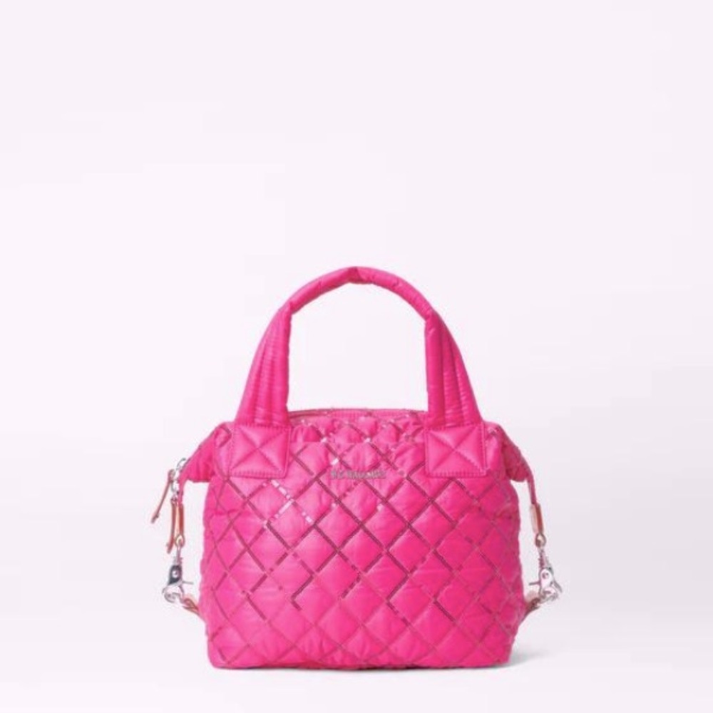 MZ Wallace Small Sutton Deluxe in Pink Sequin, excellent condition
